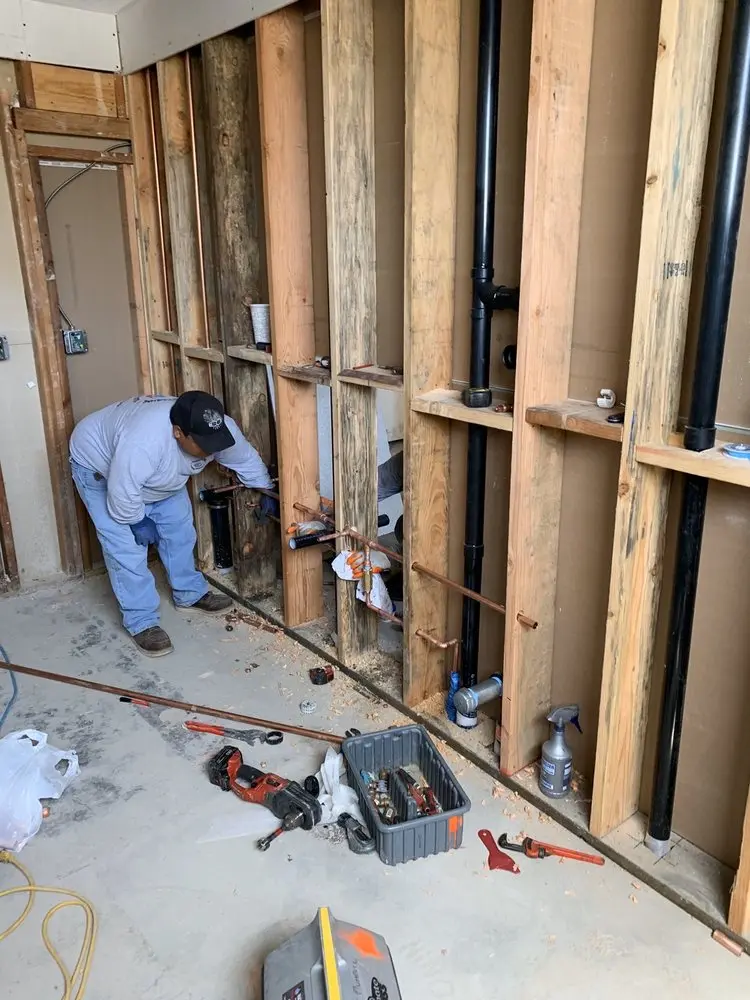 Commercial rough-in plumbing for Gas Line Repair in Briar Hill